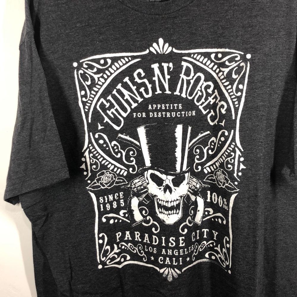 Bravado gray Guns N Roses tee size xl - Picture 2 of 5